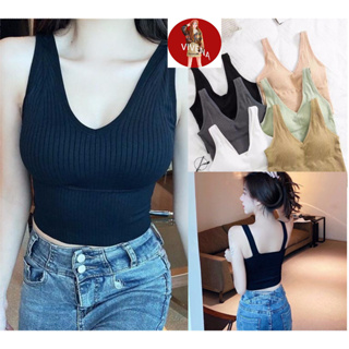 New Trending Women Seamless Sexy Lingerie Sleeveless Padded Camisole Short  Tank Tops Wholesale - China High Waist and Seamless price