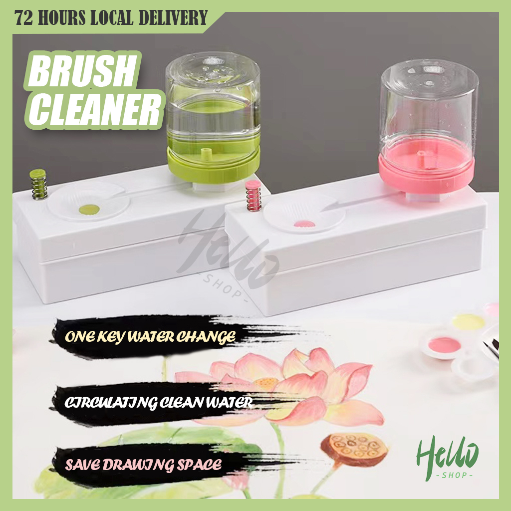 Brush Rinser Water Recycling Paint Brush Cleaner for Acrylic