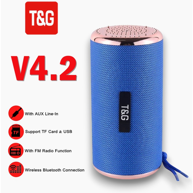 T&G TG-359 TG-153 Portable Wireless Bluetooth Speaker | Shopee Philippines