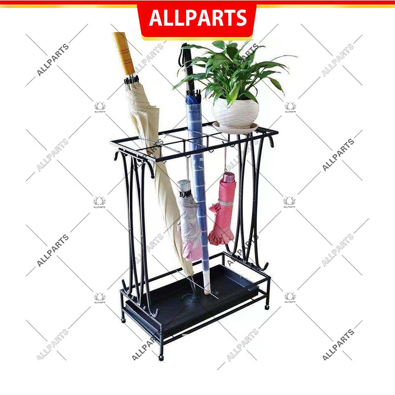 Umbrella Rack Hotel Lobby Home Creative Umbrella Bucket Wrought Iron ...