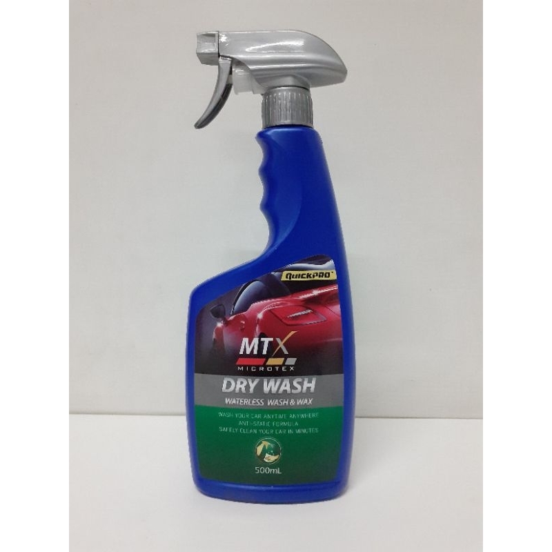 MICROTEX MTX DRY WASH WATERLESS WASH & WAX 500ML Shopee Philippines