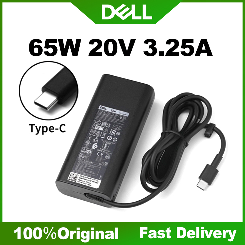 For Dell Latitude 12 7275 T02H001 2-in-1 Laptop 45W USB-C Charger AC Adapter