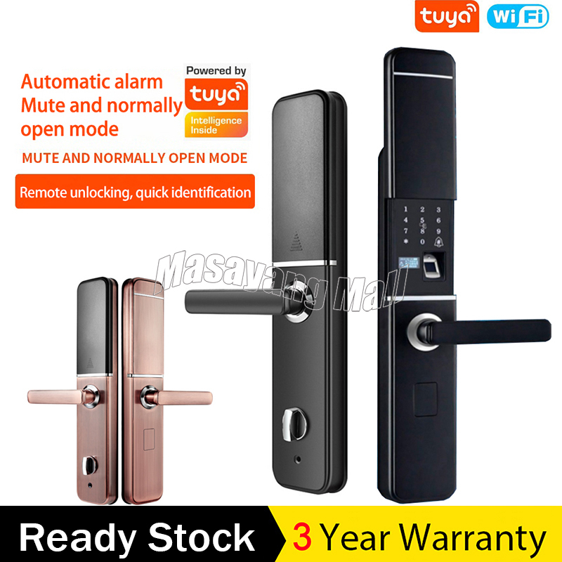 TUYA WIFI Smart Lock 9 in 1 Fingerprint Lock With APP Door Lock