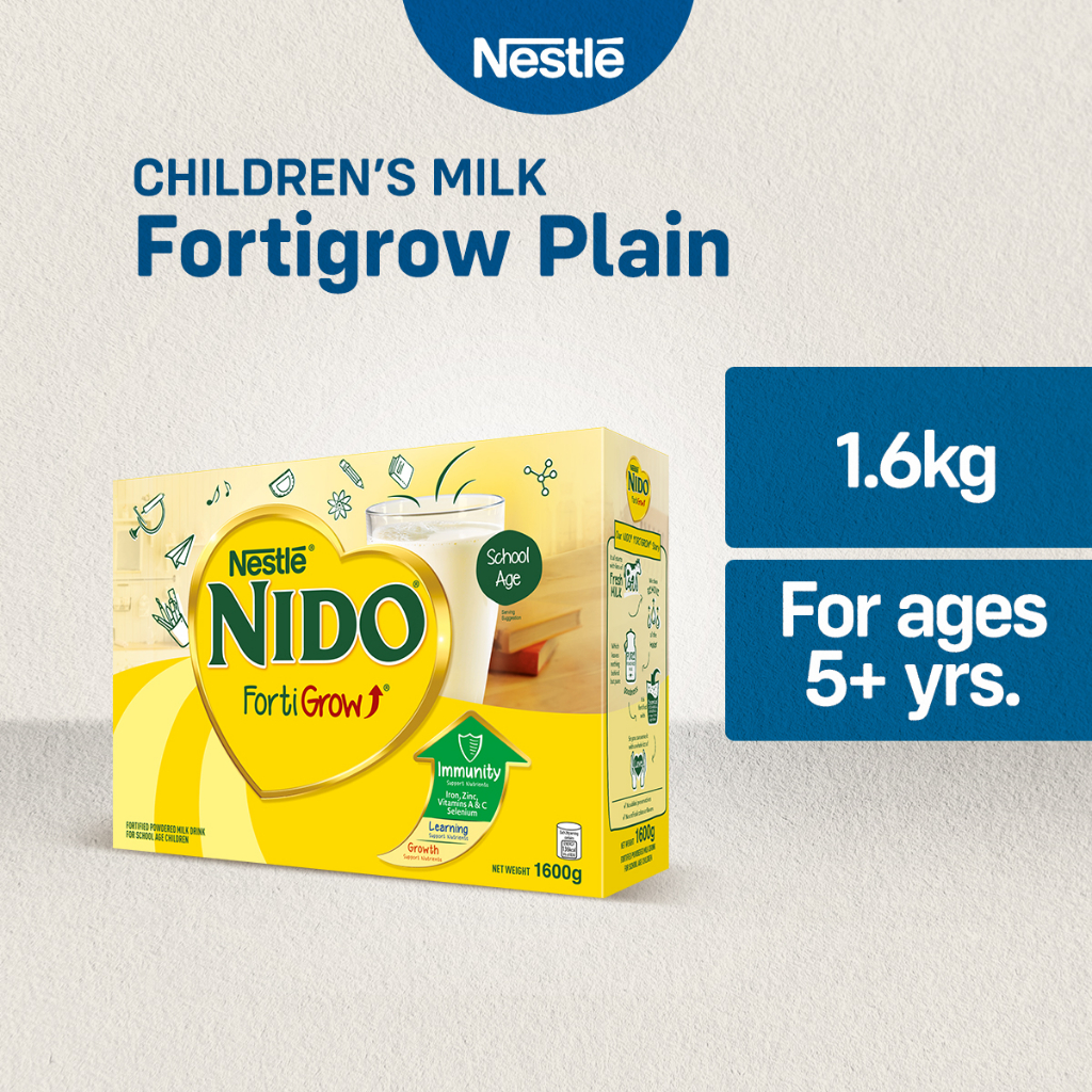 NIDO® FortiGrow  Fortified Grow Milk (5 years & above)