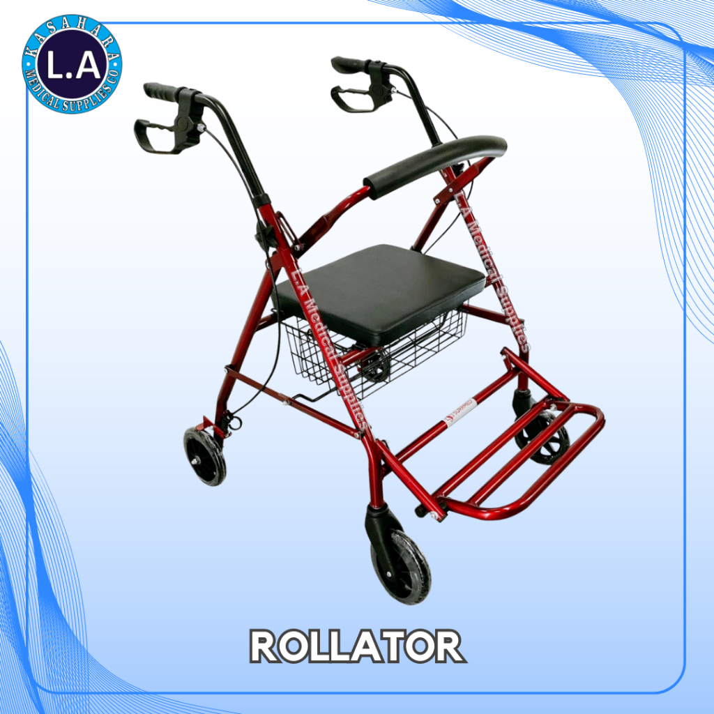 Rollator Walker Wheelchair with Seat Shopee Philippines