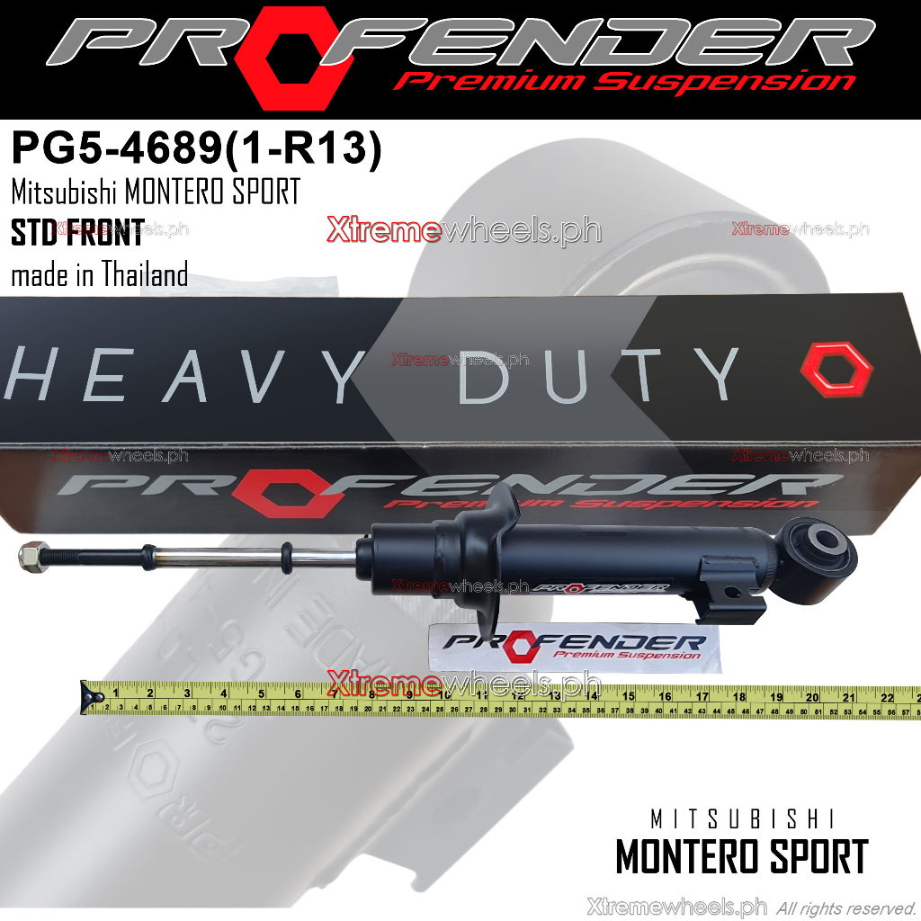 MITSUBISHI MONTERO 2008 to 2025 FRONT PROFENDER OEM SHOCKS ABSORBER