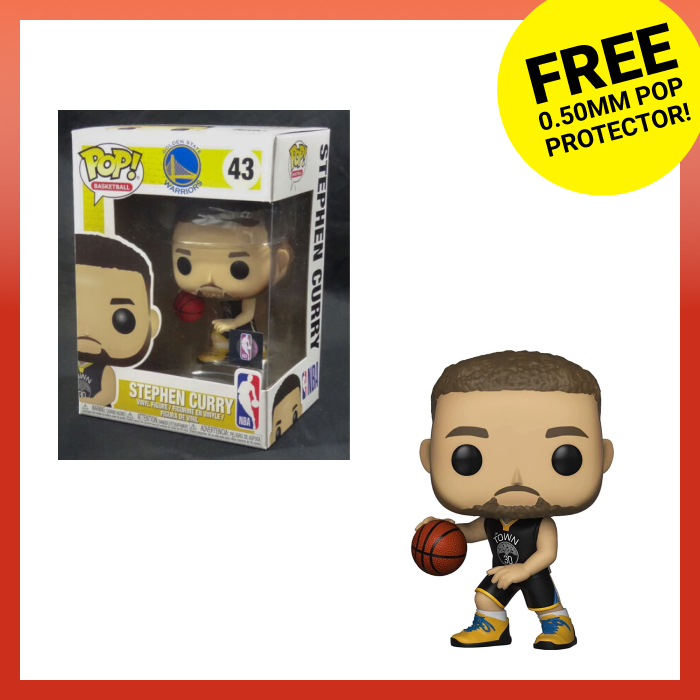 Basketball Stephen Curry (Black Jersey) #43 Funko Pop Vinyl Figure