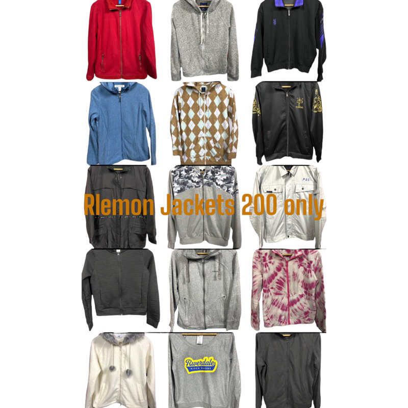Fashion Mixed Jackets Selection 2 @ Php 200 only | Shopee Philippines