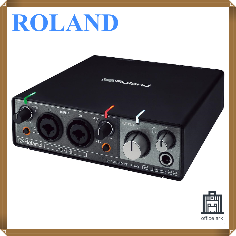Rubix 22 Roland オーディオインターフェイス