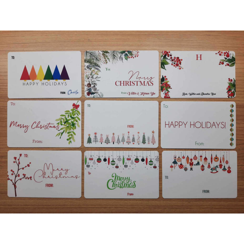 Personalized Holiday SET 1 GIFT CARD 2024 Greeting Card Birthday Card   Ph 11134207 7r98o Lkv149aqj7zb8a