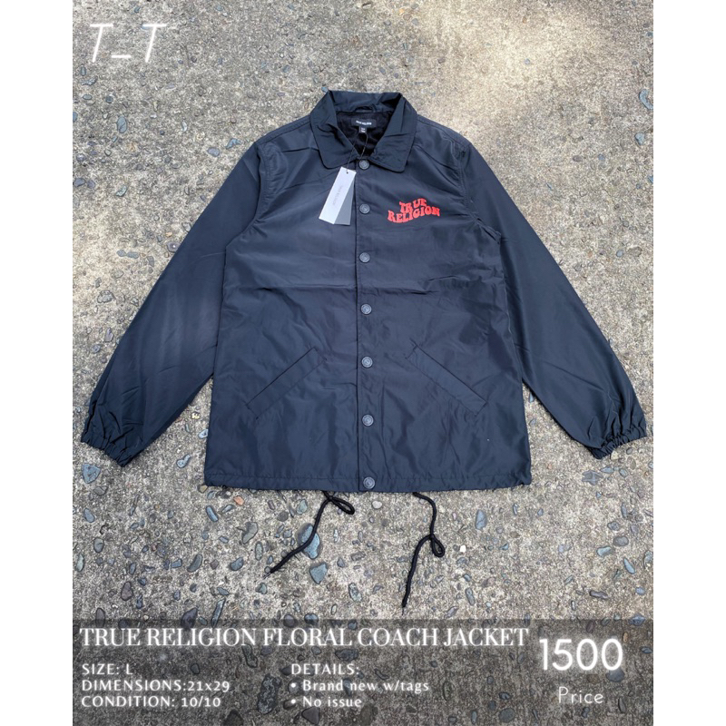 True religion hot sale coach jacket