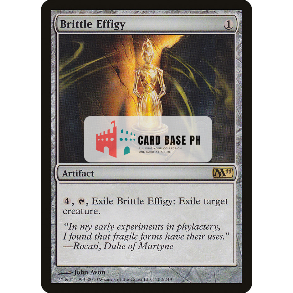 Brittle Effigy Magic the Gathering Trading Card Shopee Philippines