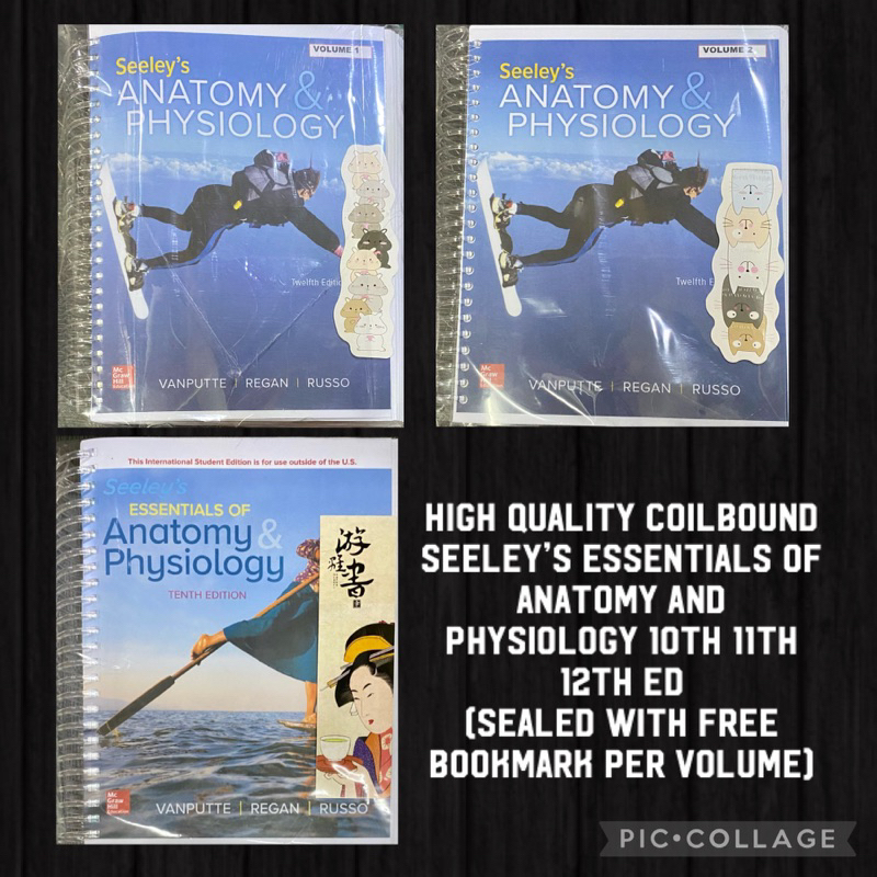 Seeleys Essentials Of Anatomy And Physiology 10th 12th Edition Anaphysio Book Shopee Philippines 8437