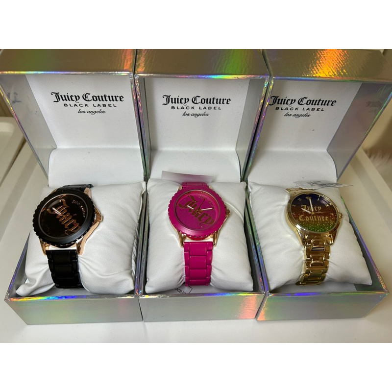 Juicy couture black discount label watch price