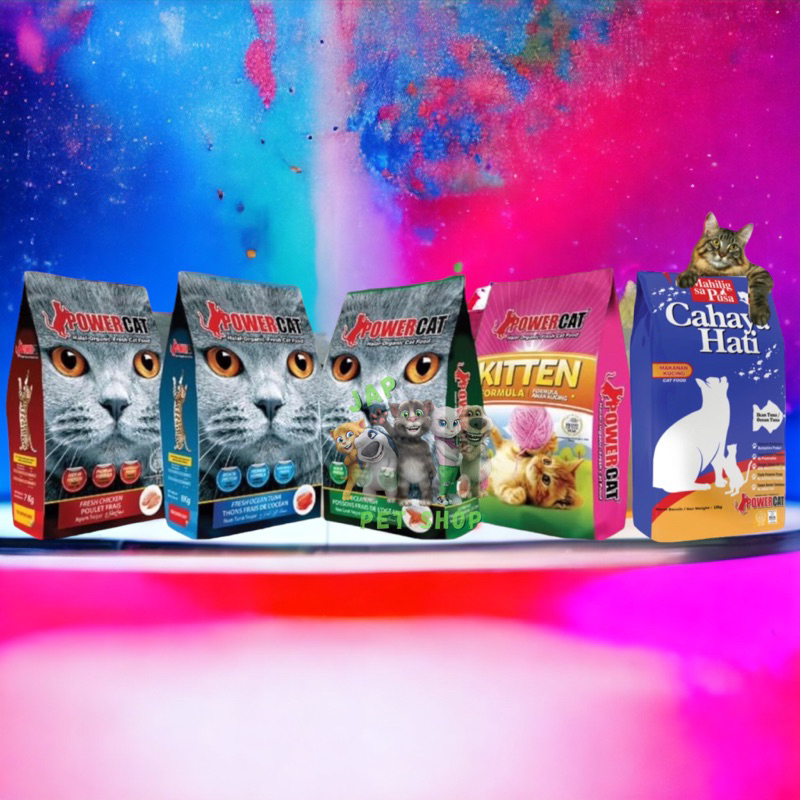 PowerCat Halal Organic Fresh Cat Food for Kitten Adult 1kg. Shopee Philippines