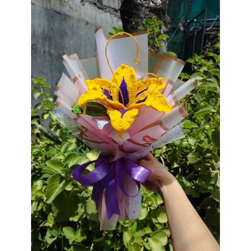 Crochet Sun Drop Flower (Tangled/Rapunzel) | Shopee Philippines