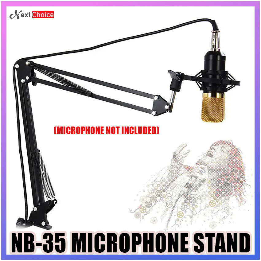 NB35 Professional Recording Microphone Stand Suspension Flexible Arm