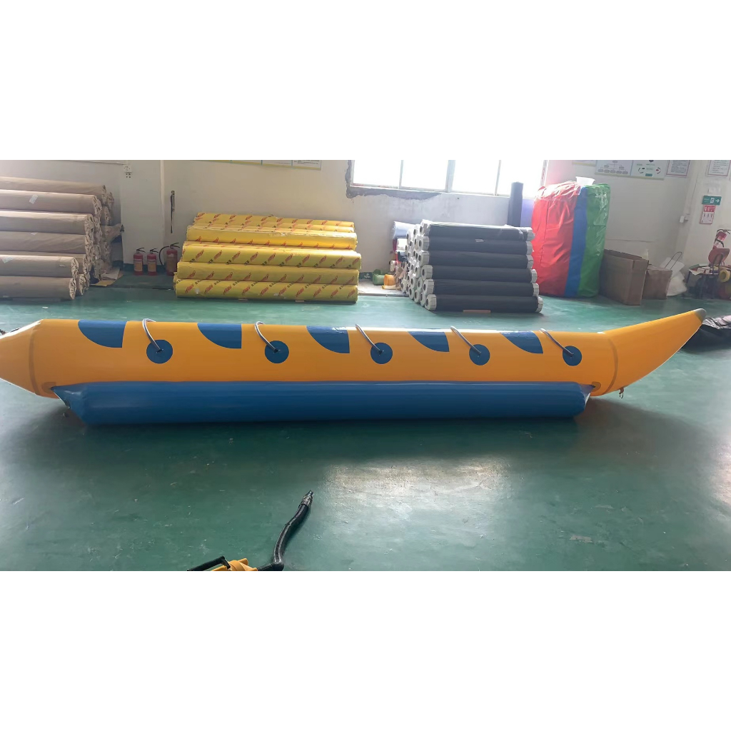 outdoor inflatable banana boat water drag sports exciting water ...
