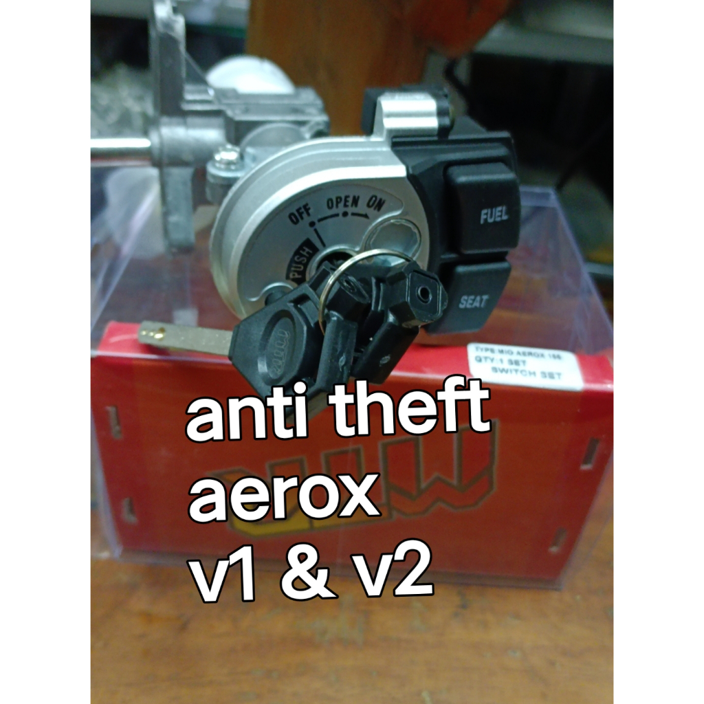 COD IGNITION SWITCH ANTI THEFT AEROX 150 / 155 Shopee Philippines