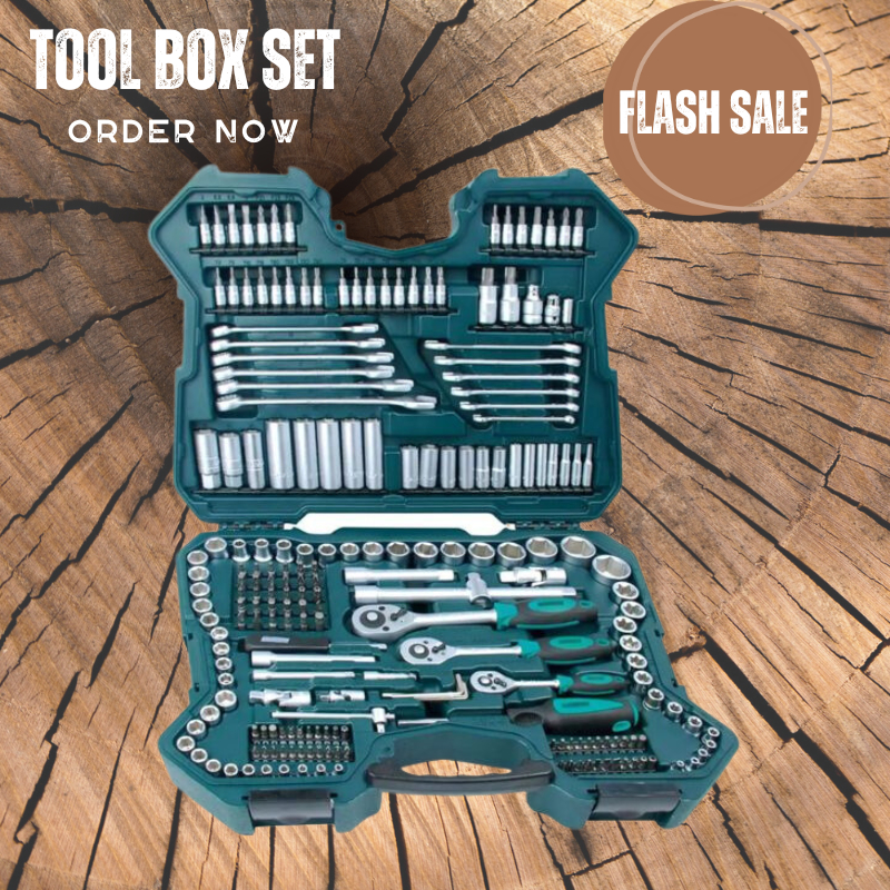 Multifunctional Wrenches Chrome Vanadium Steel Auto Car Repair Tool Box ...