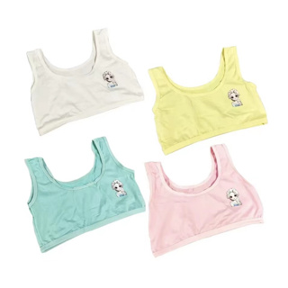 xinixi Girls Vest Growth Period Cotton Underwear 8-12 years old big kids  girls children's Growth Bra