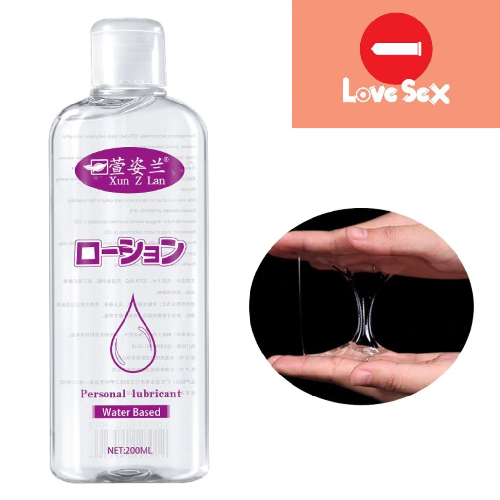 Xun Z Lan 200ml Water-Based Sex Lubricant for Anal and Vaginal Lube |  Shopee Philippines