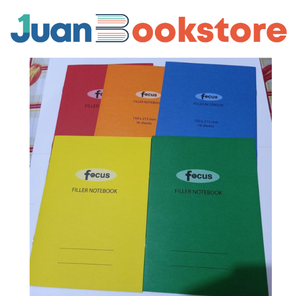 FOCUS FILLER NOTEBOOK FILLER-A5 | Shopee Philippines