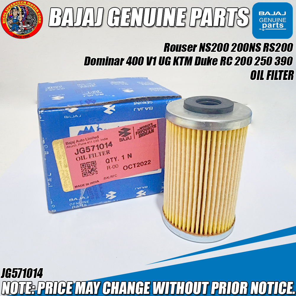 OIL FILTER Rouser NS200 200NS RS200 Dominar 400 V1 UG KTM Duke RC 200