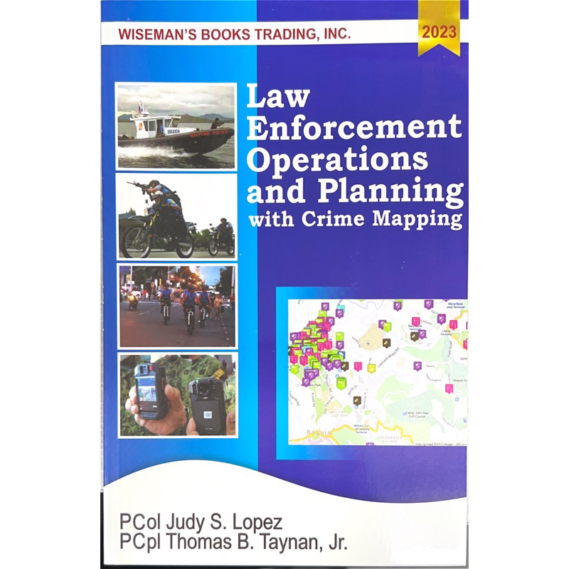 Law Enforcement Operations And Planning With Crime Mapping | Shopee ...