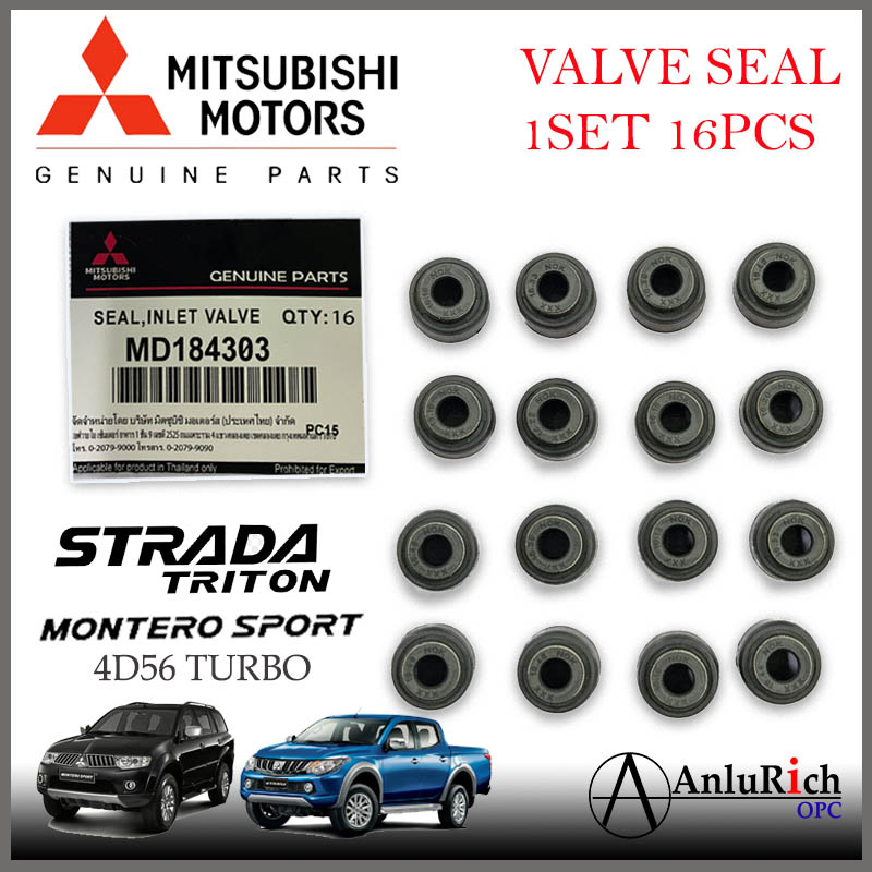 Valve Seal Set Mitsubishi Montero Sport/ Strada (4D56) Genuine ...