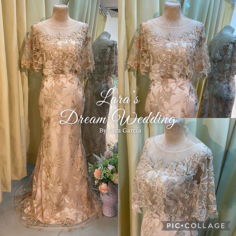 Style Jolly Sponsor Dress/ Mother of the Bride or Groom, Ninang Dress ...