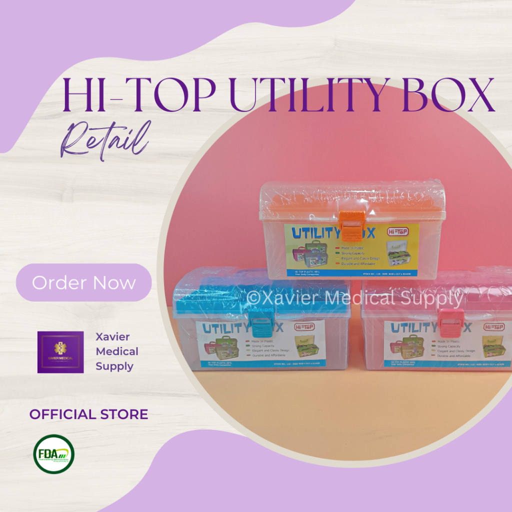 Hi-Top First Aid Box / Tackle Box / Utility Box