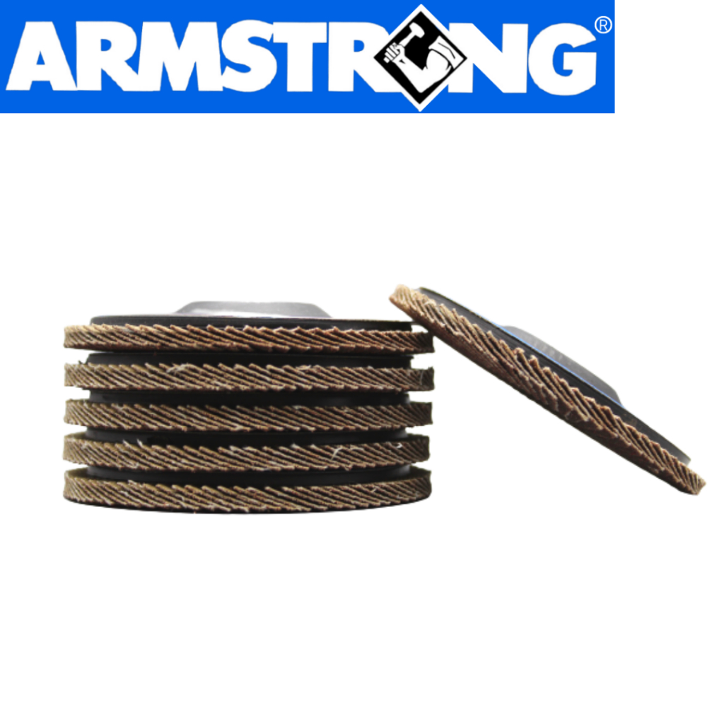 Armstrong Flap Disc 4Inch Flexible Sanding Disc For Metal Wood 10Pcs ...