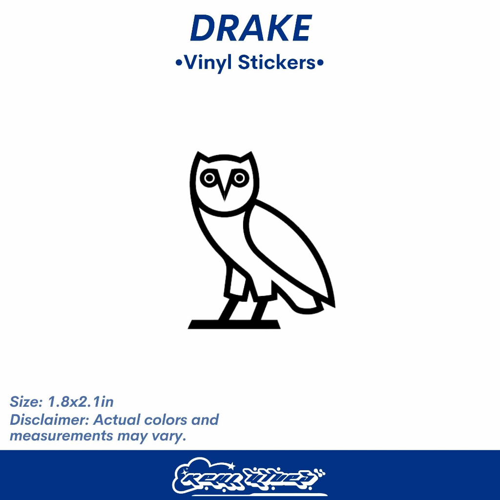 Drake sticker hotline bling artist singer rapper hiphop celebrity Vinyl ...