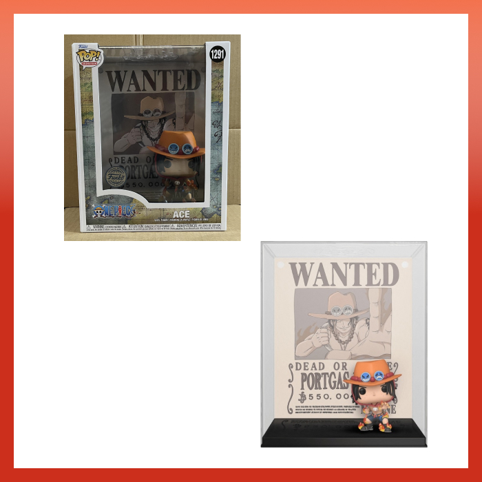 Funko Pop One Piece - Ace Wanted Poster #1291 - Édition FSE - Boîte Scellée - Neuf