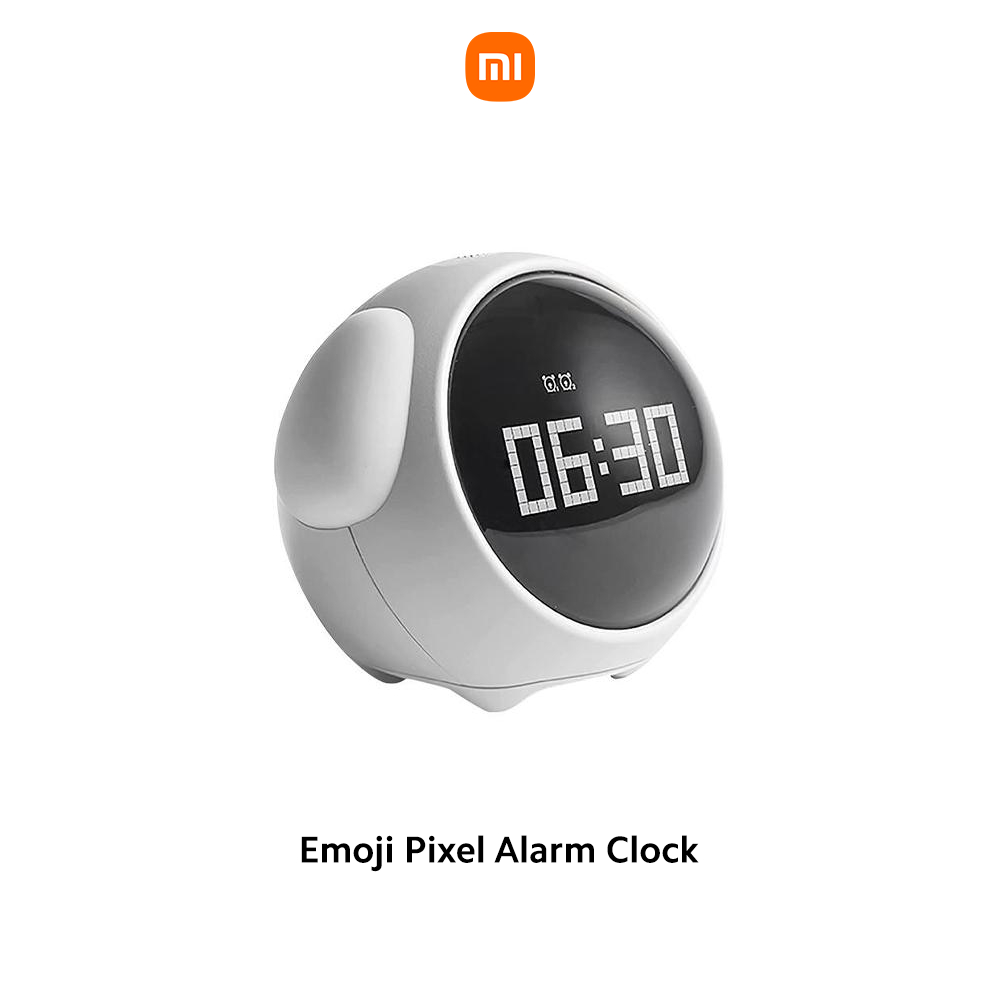 Xiaomi Emoji Pixel Alarm Clock Multi Function Electronic Digital Led