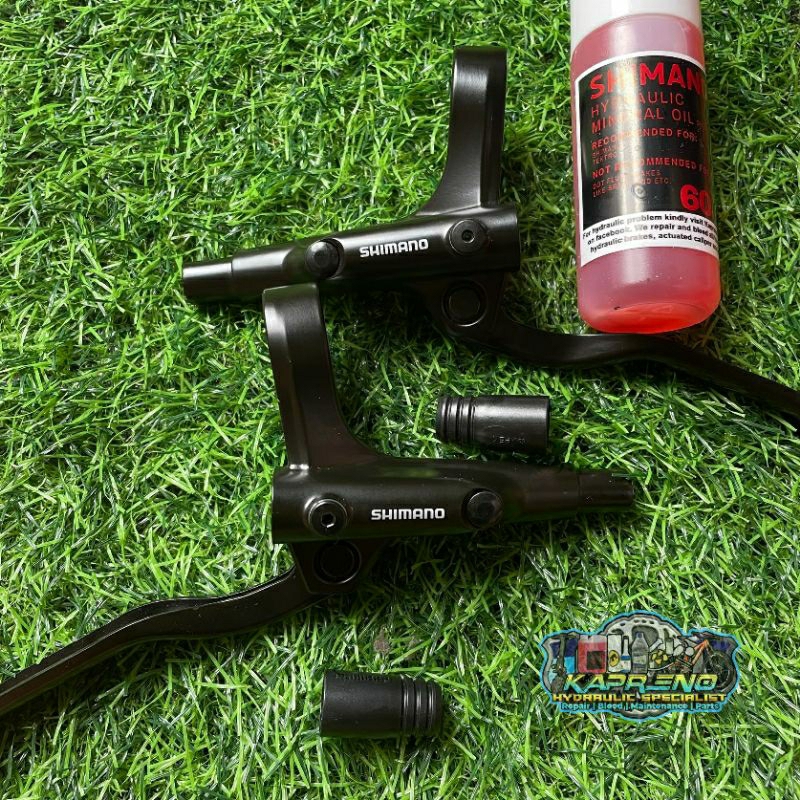 🇵🇭Kapreno Shimano Mt200MT201 lever only hydraulic brake kit Shopee Philippines