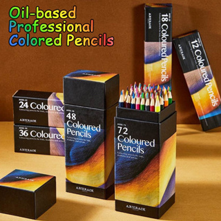 24/36/48color Oil Pastel Color Pencil Set Morandi Macaron Manga