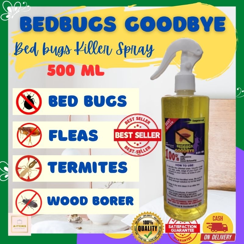 [AiTems] 500mL Bedbugs Goodbye Bed Bugs Killer Spray with Peppermint
