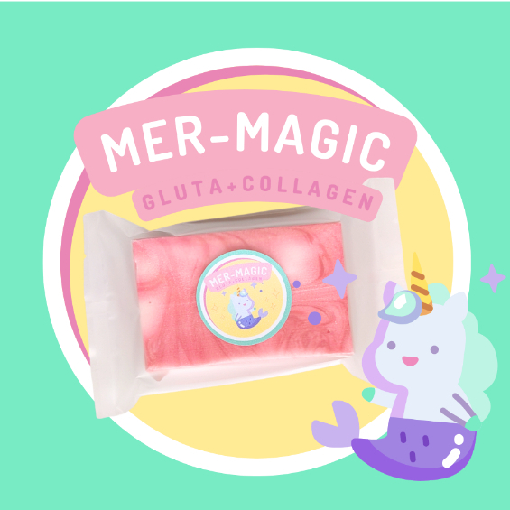 Mer-Magic 135g - Skin Whitening, Collagen, Glutathione Soap | Shopee ...