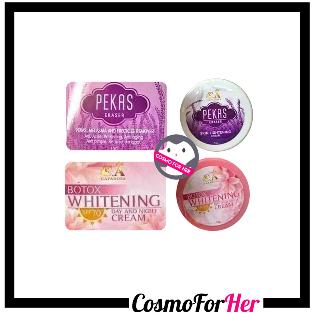 Authentic Capadosa Pekas Eraser All in One Cream 10g and Botox