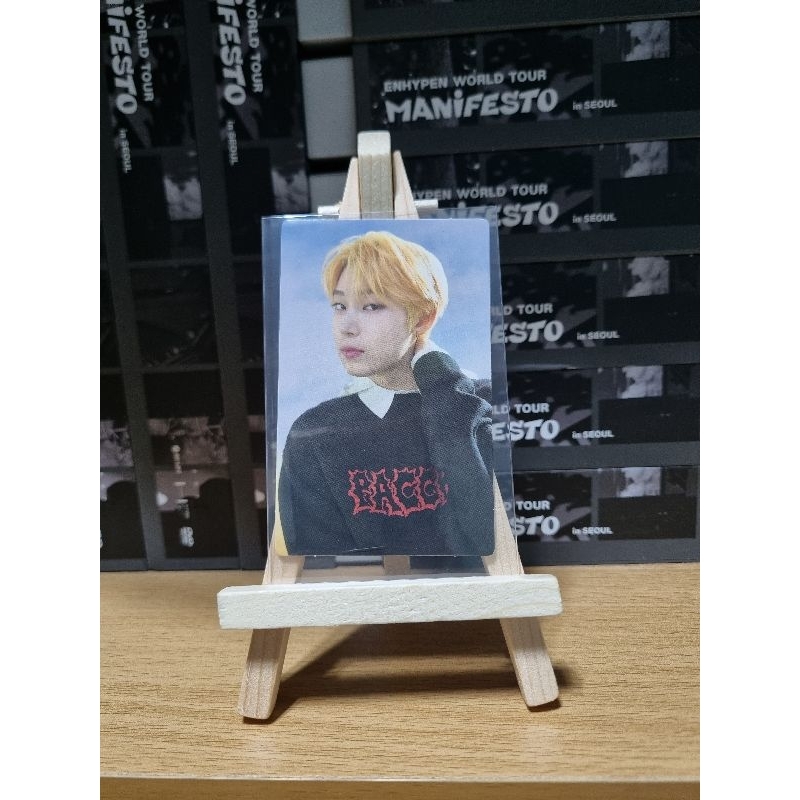 (ONHAND) Enha Manifesto World Tour Trading Cards | Shopee Philippines