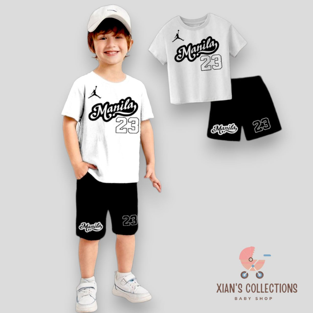 Baby Boy Outfit Terno Short Clothes For Kids And Toddler Panglakad 1 To ...