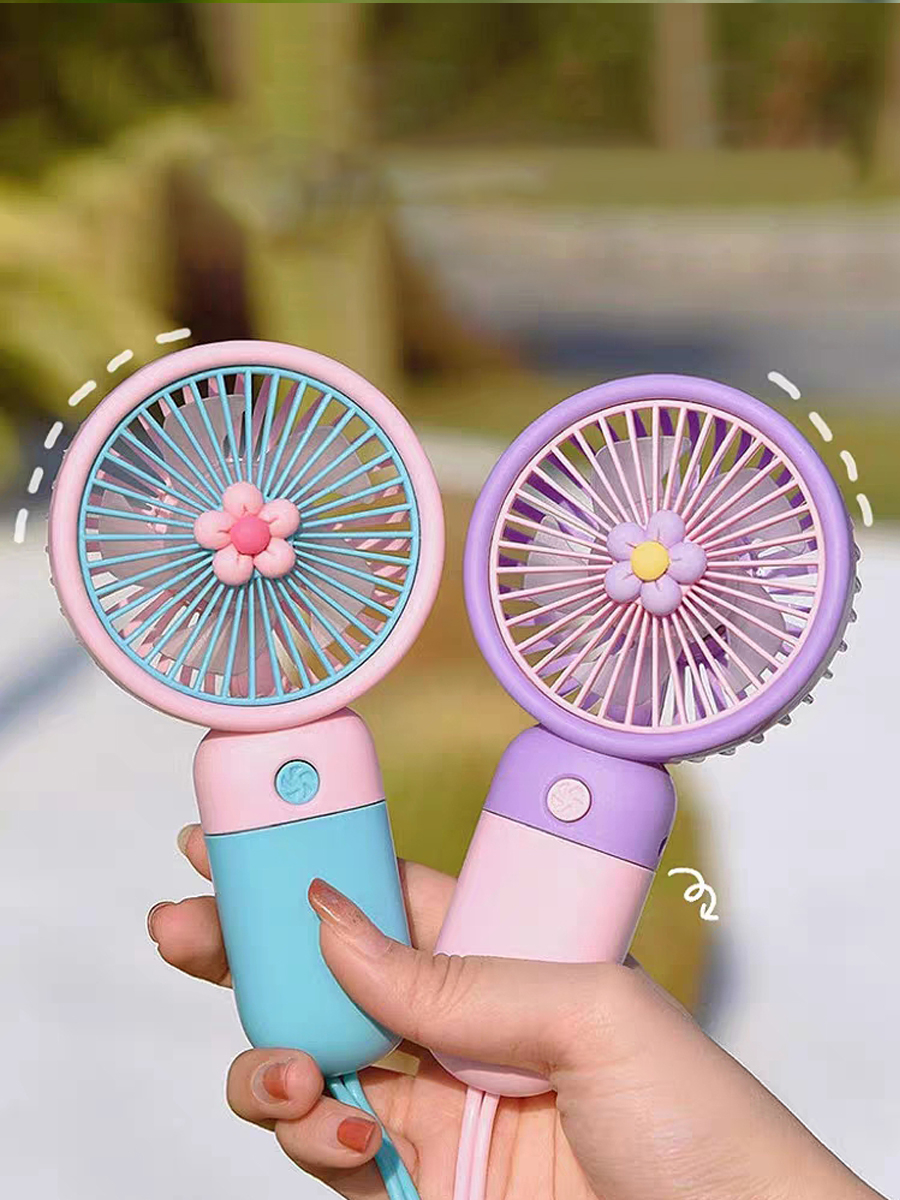 Handheld Fan Chargeable 1Gear Portable Mini Fan Chargeable Small Fan ...