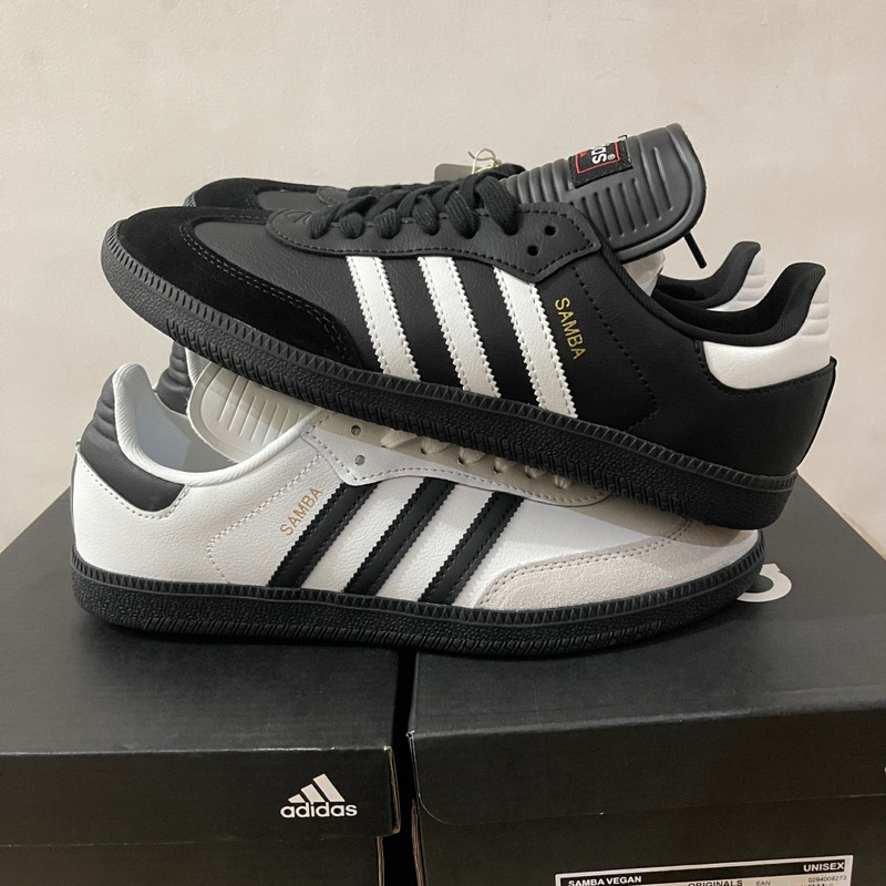 adidas gazelle silver green womens adidas Samba Long Tongue Shoes - Women's - White / Gum main image 0