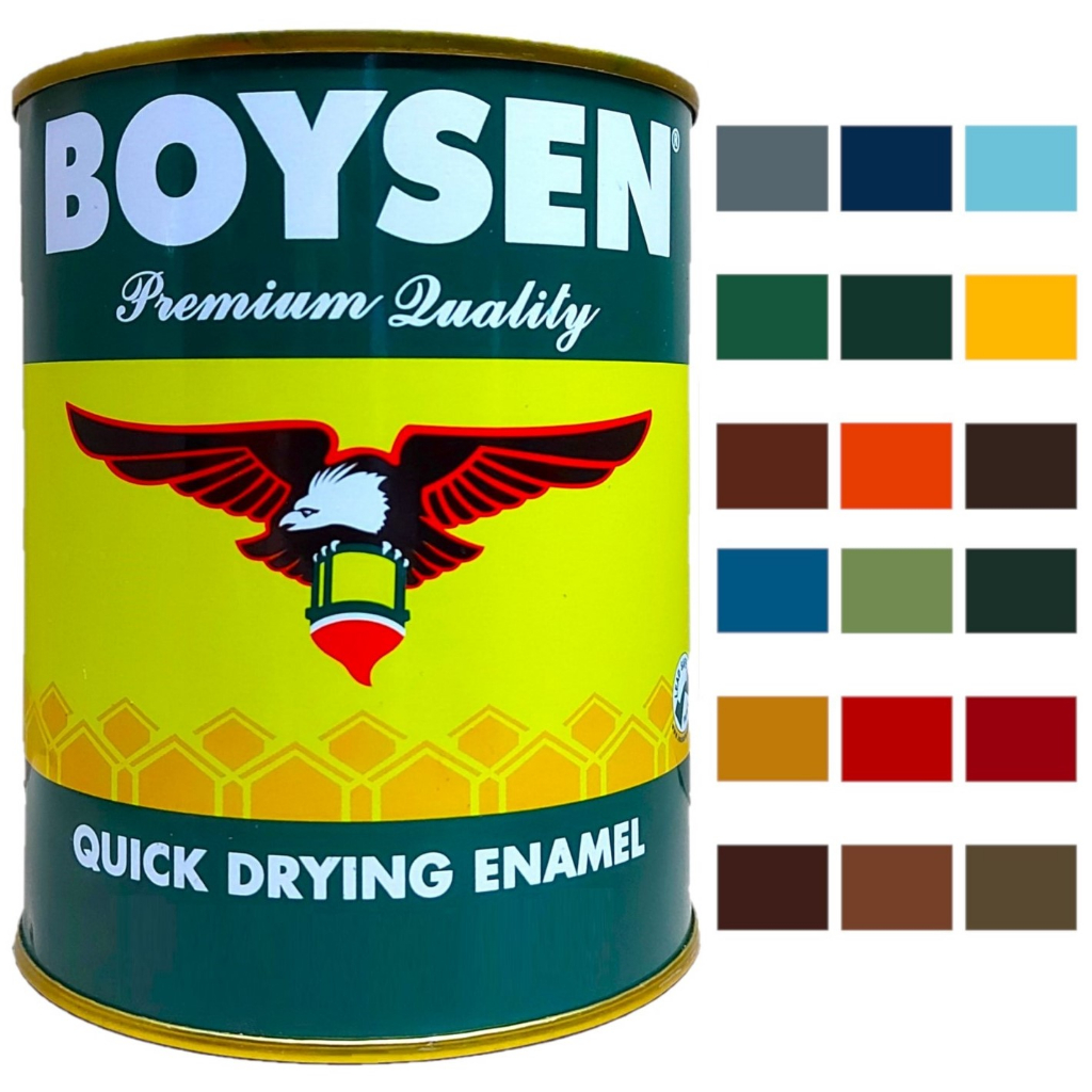 Boysen QDE Quick Dry Enamel (Available in Different Colors) for Wood or