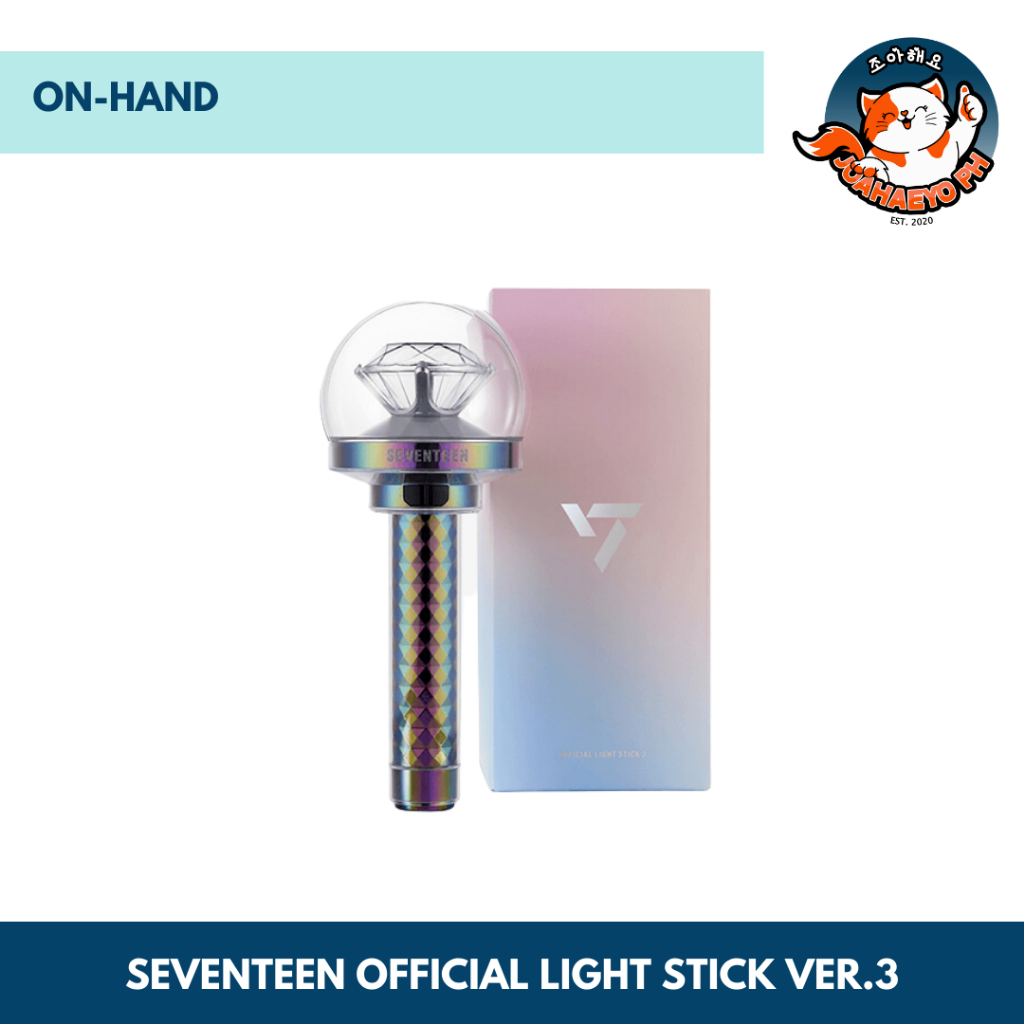 ON-HAND] SEVENTEEN OFFICIAL LIGHT STICK CARATBONG VERSION 3