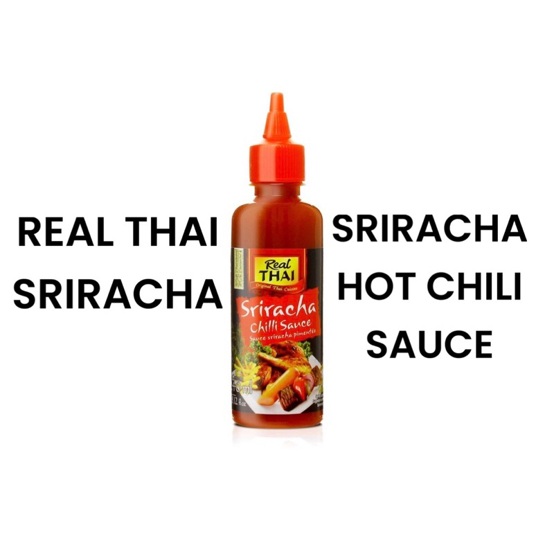 Real Thai Sriracha Hot Chili Sauce 240ml Shopee Philippines