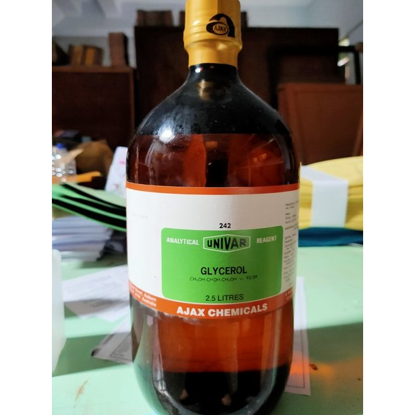 Glycerol AR Laboratory Analytical Reagent ACS USP Grade Shopee