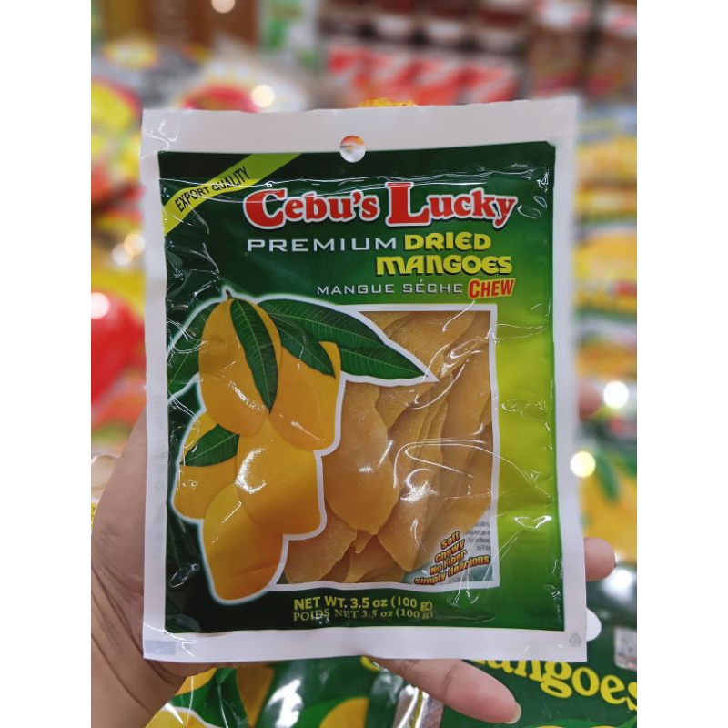 CEBU LUCKY DRIED MANGO 100g Shopee Philippines